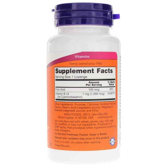 B-12 1000 Mcg, NOW